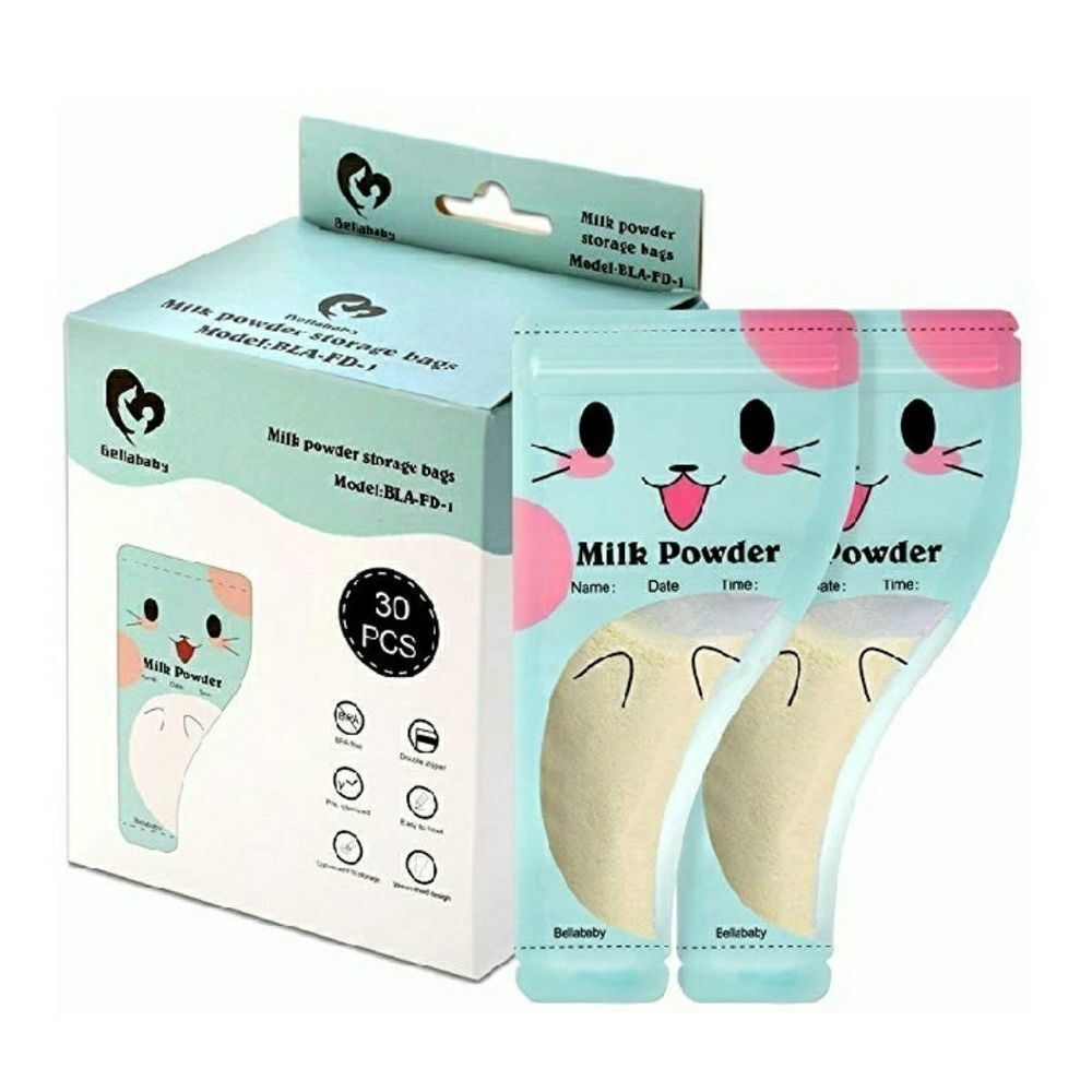 NEW 30 Formula or Milk Powder Storage Bags Kitty
